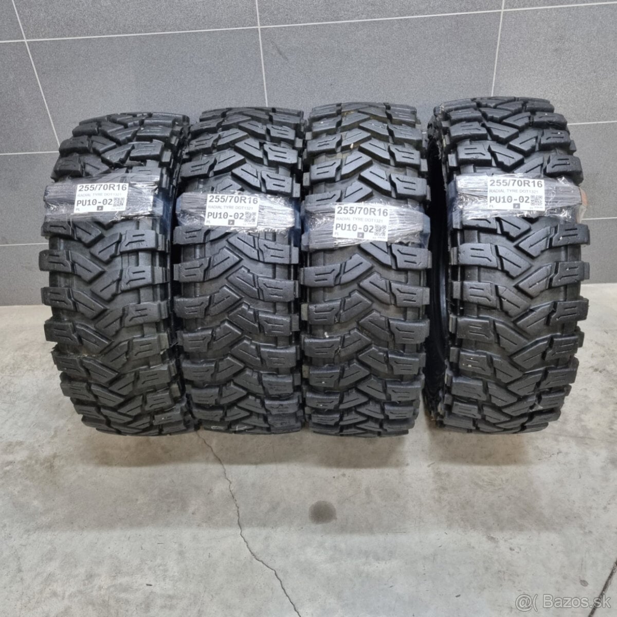 Letné offroad pneumatiky 255/70R16 RADIAL