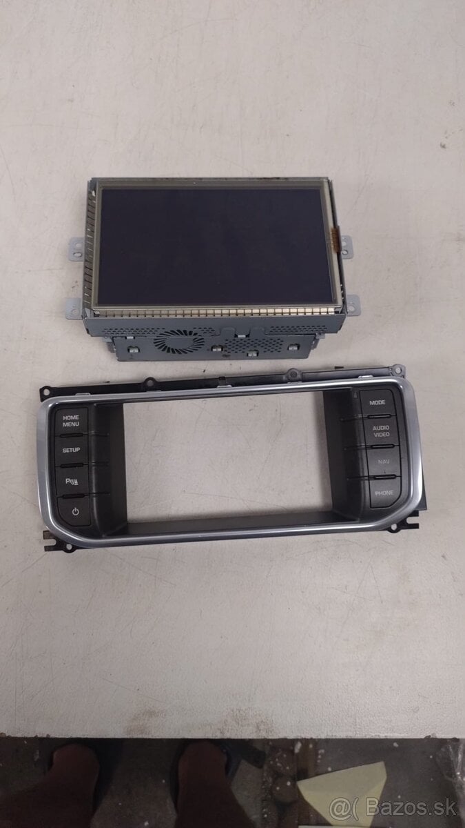 Navigácia display Range Rover Evoque