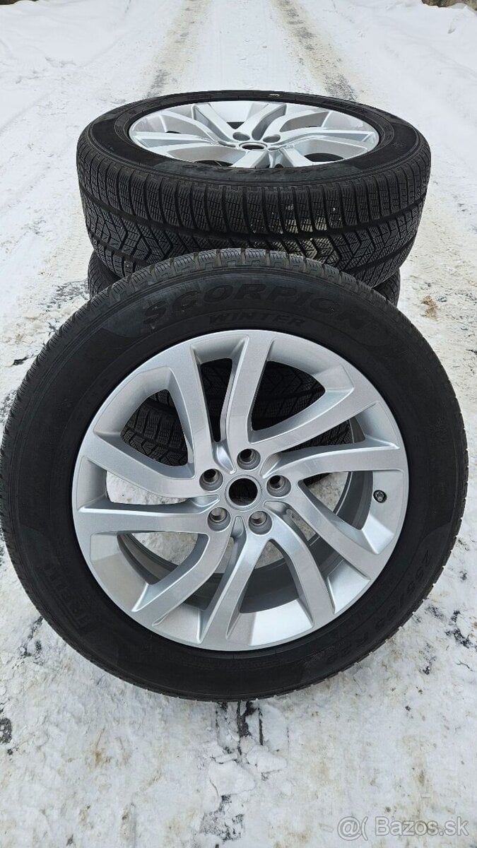 Originál Land Rover ALU kola R20 5x120 + Pirelli