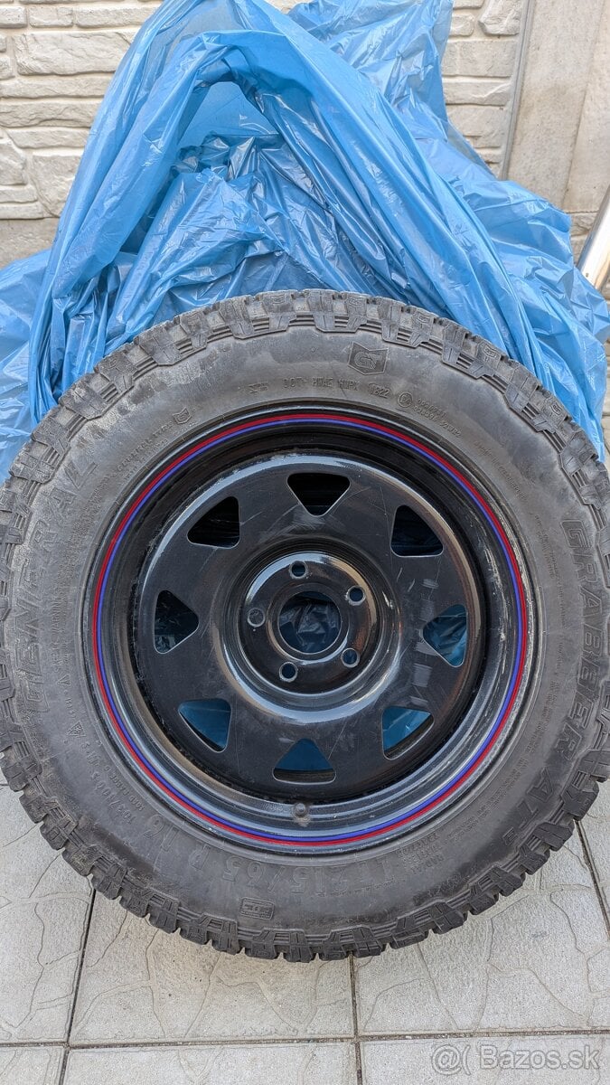 Kolesá offroad 5x114.3 215/65R16