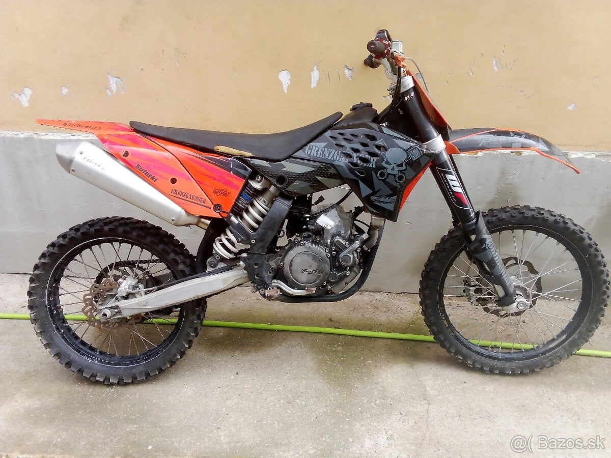 Predám KTM  SX 450F rok 2009 nepojazdna