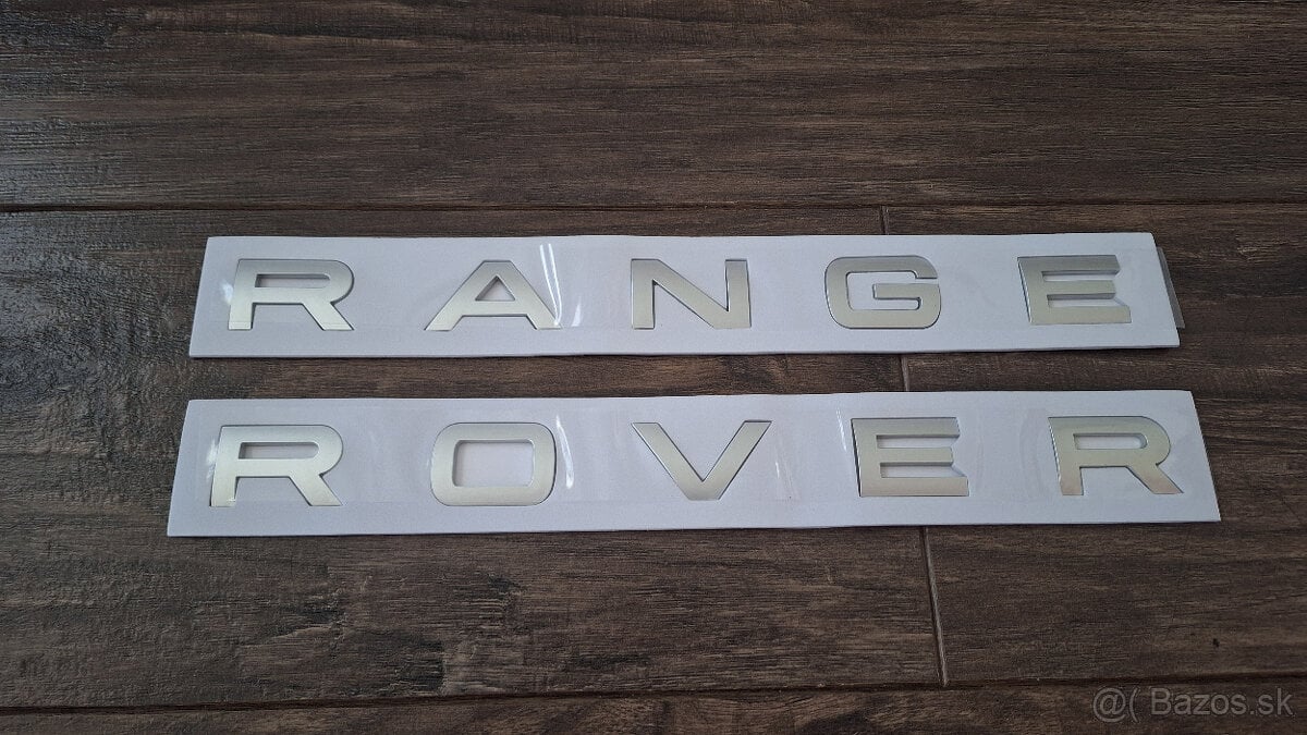 RANGE ROVER nápis