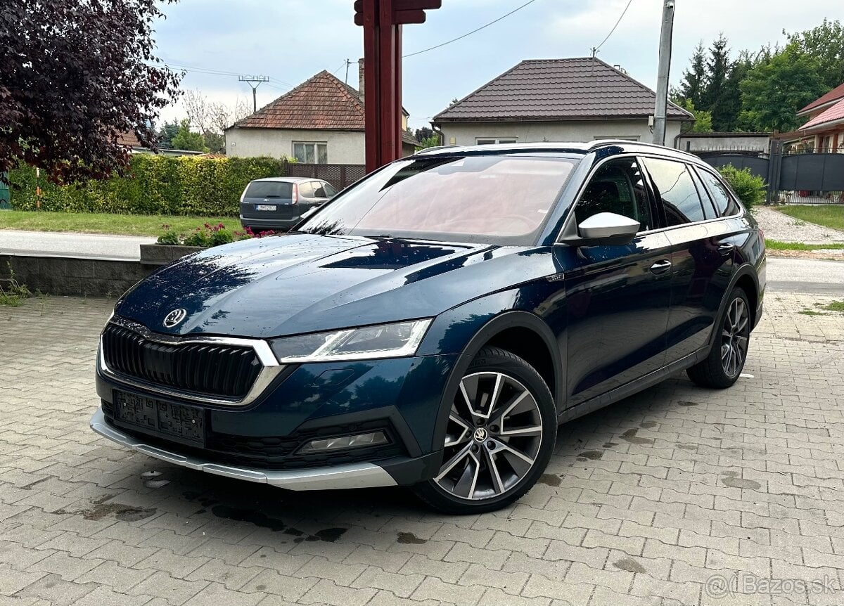 Škoda OCTAVIA 4 SCOUT 2.0TDi 4x4 DSG 147kW VIRTUAL/ŤAŽNÉ