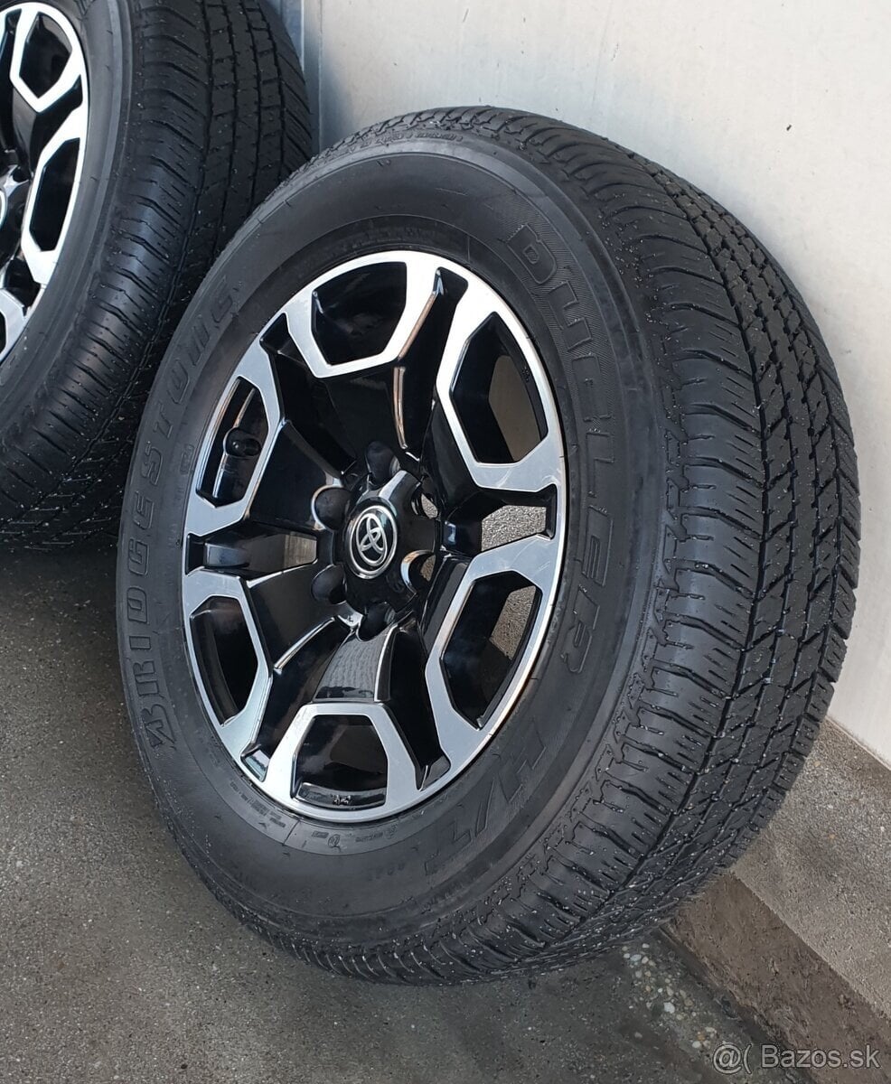 Sada kolies TOYOTA HILUX s pneu 265 60 r18