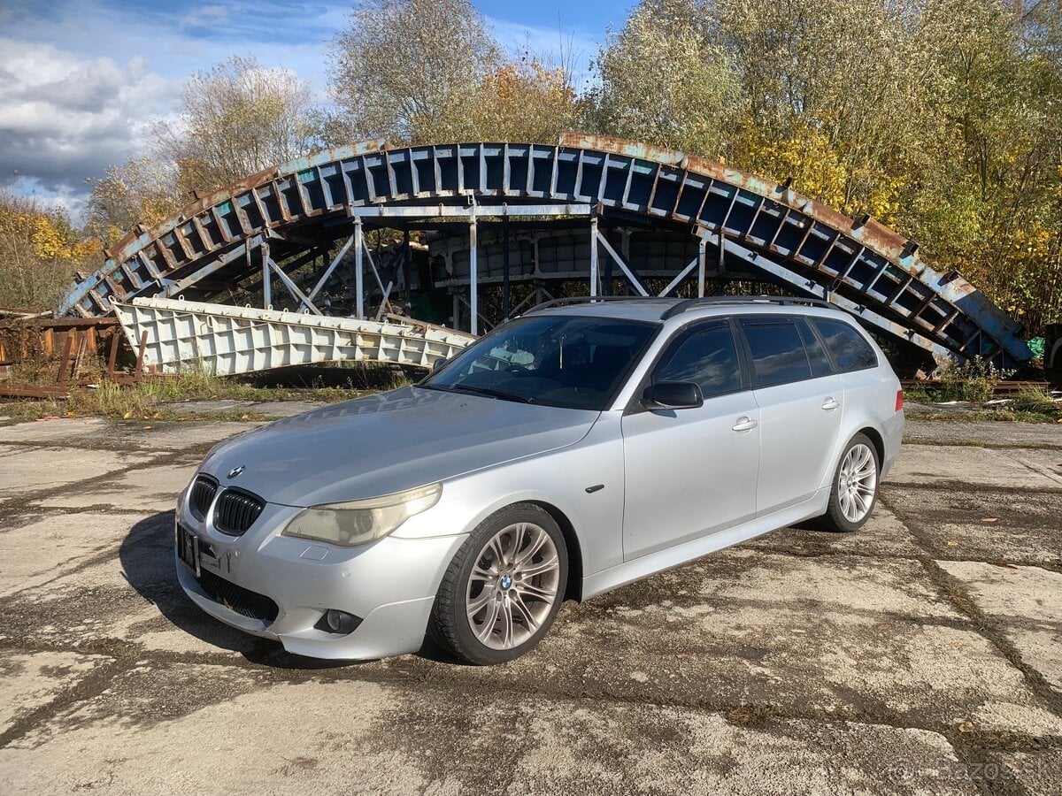 Rozpredám BMW e61 535d 200kw