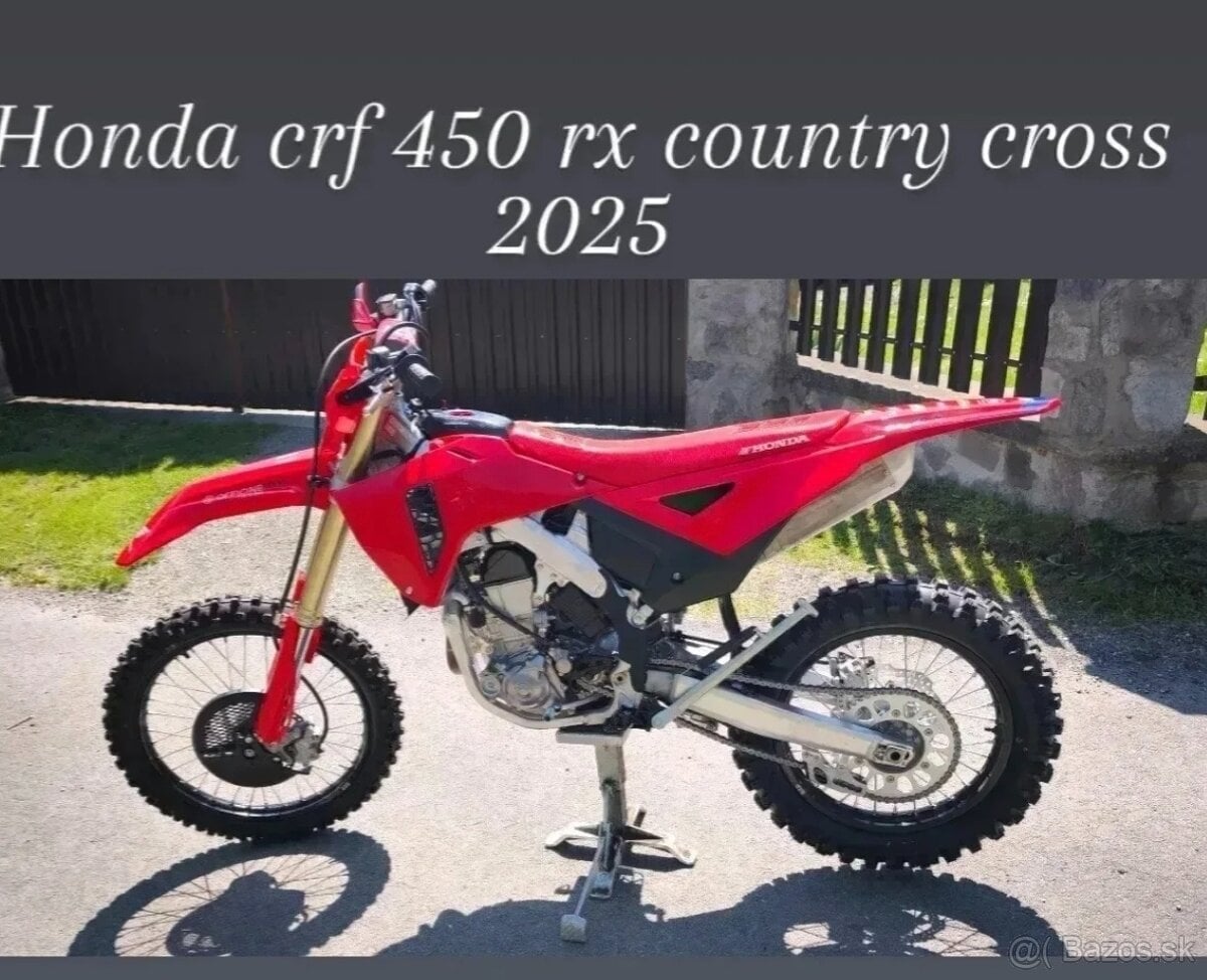 Honda CRF 450 rx country cross 2025
