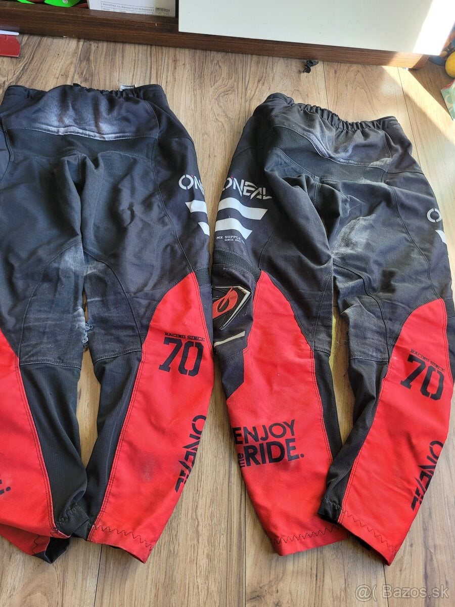 detské nohavice ONEAL Velkosť 28 použité