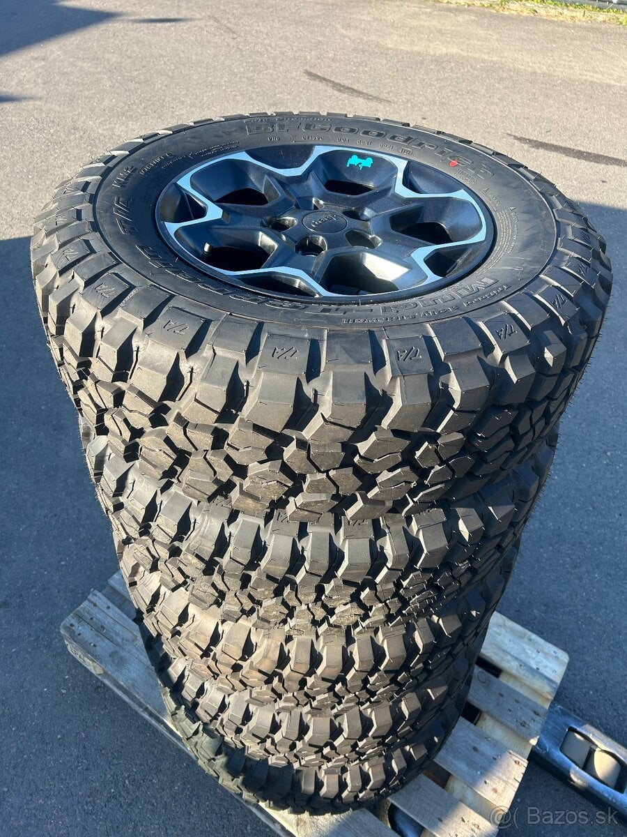 Jeep Wrangler JK JL Rubicon kolesa alu kola BF Goodrich
