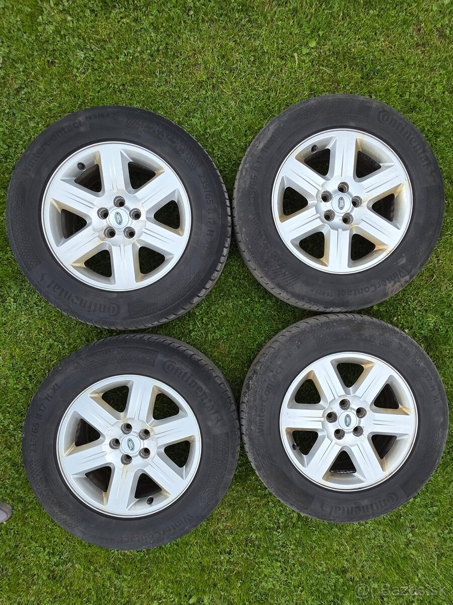 Predám original Land Rover 17" Alu disky z Freelander 2