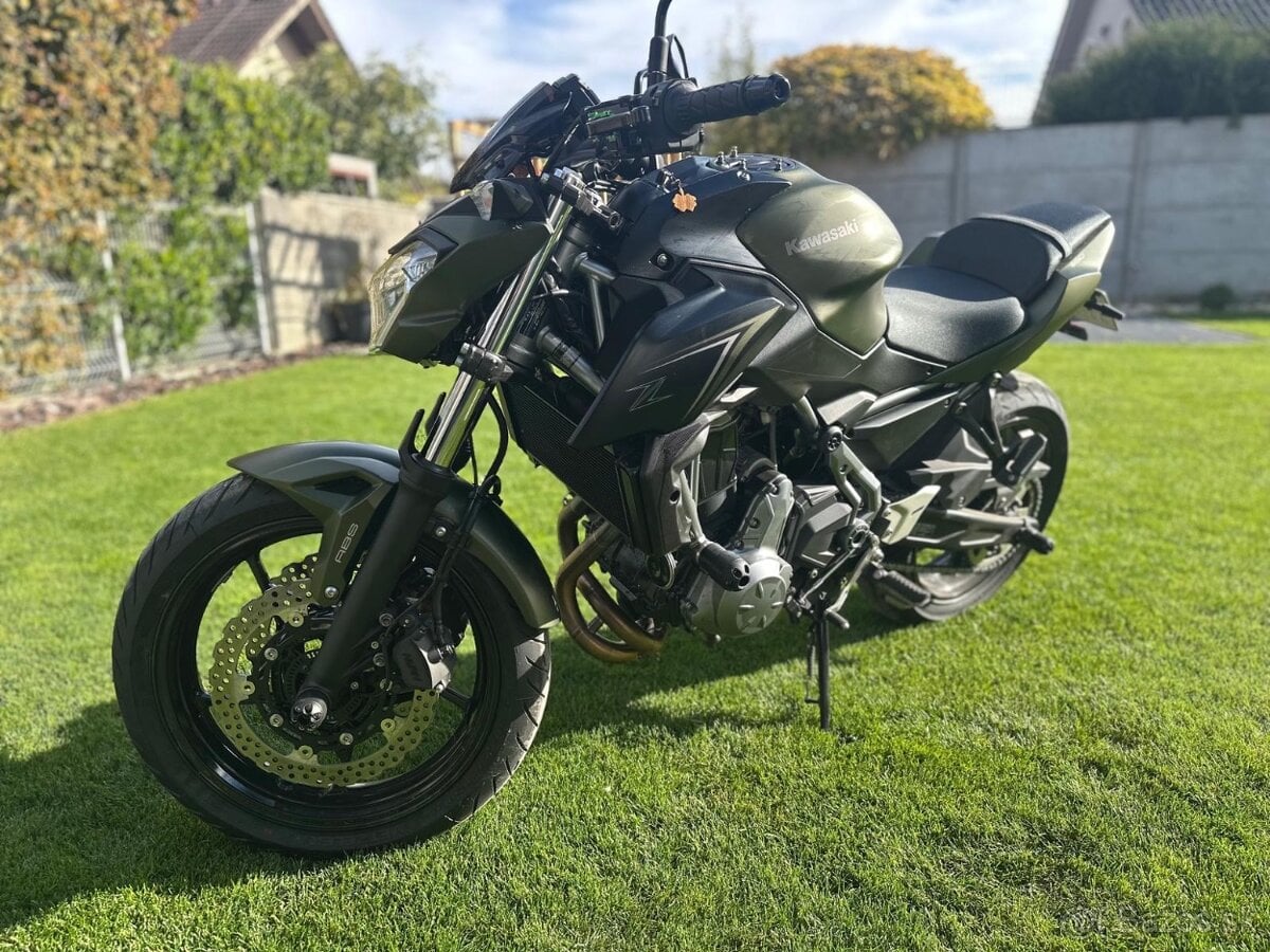 Predám Kawasaki Z650, rv.2018