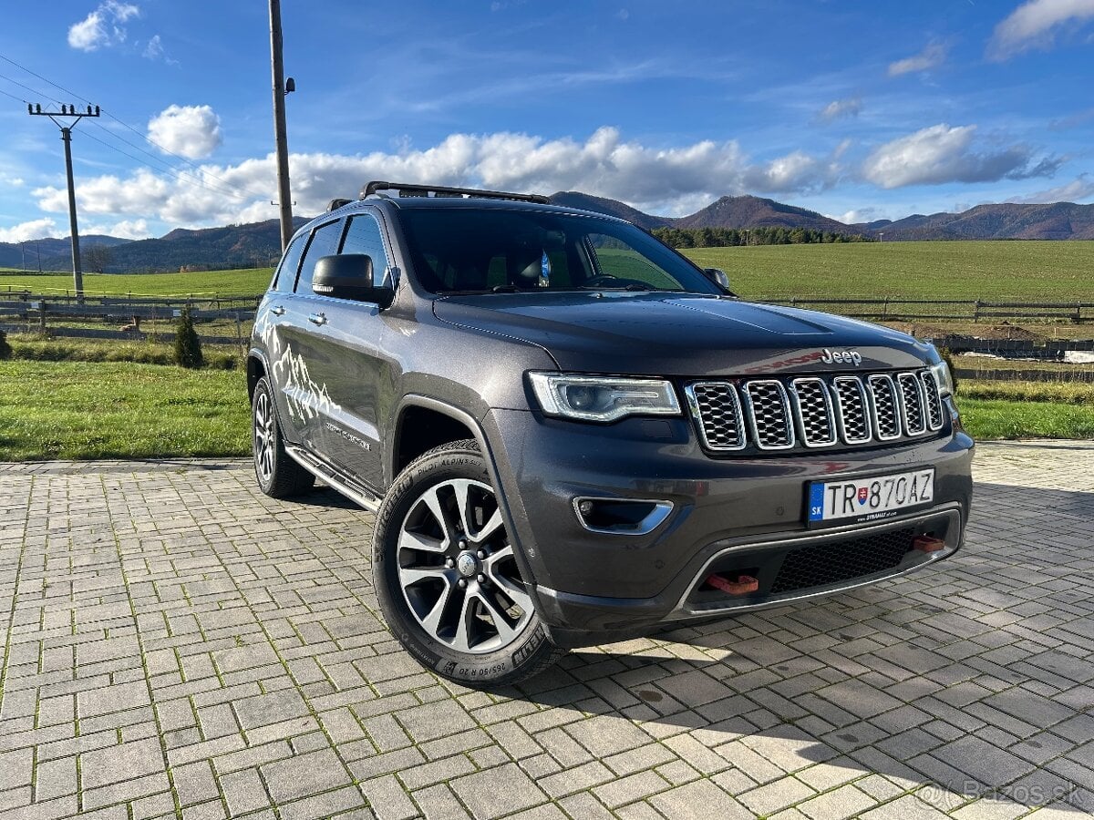 Jeep GRAND CHEROKEE OVERLAND 4X4 2017 možný odpočet DPH