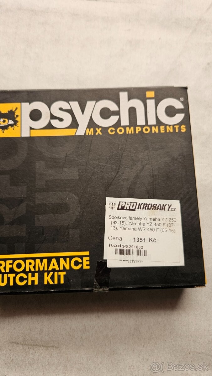 Yamaha yz450f yz250 spojkové lamely