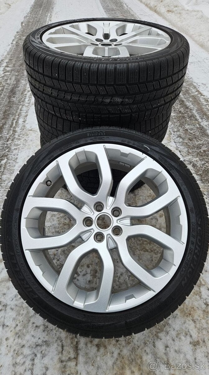 Originální ALU kola Land Rover 20" 5x108 – Pirelli