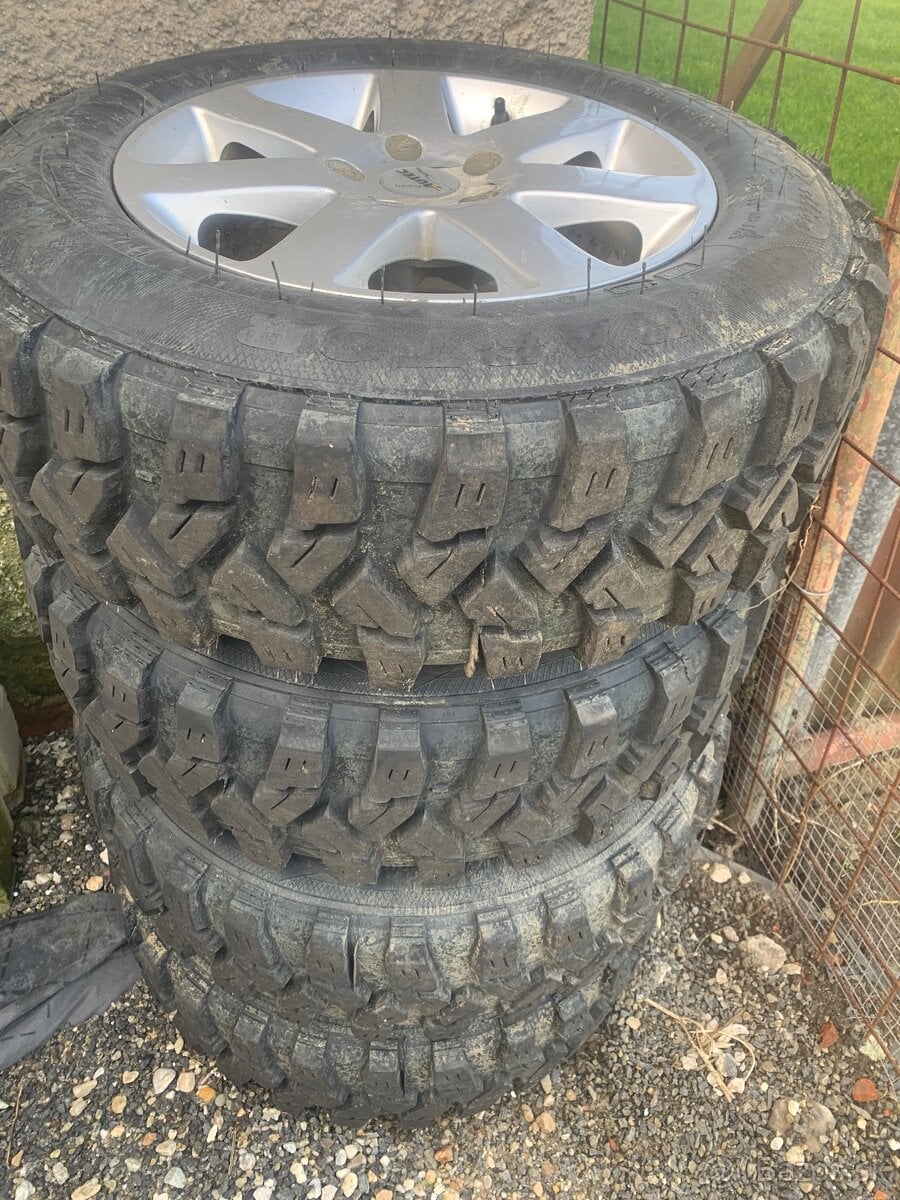 Predám offroad kolesa tak ako je na foto