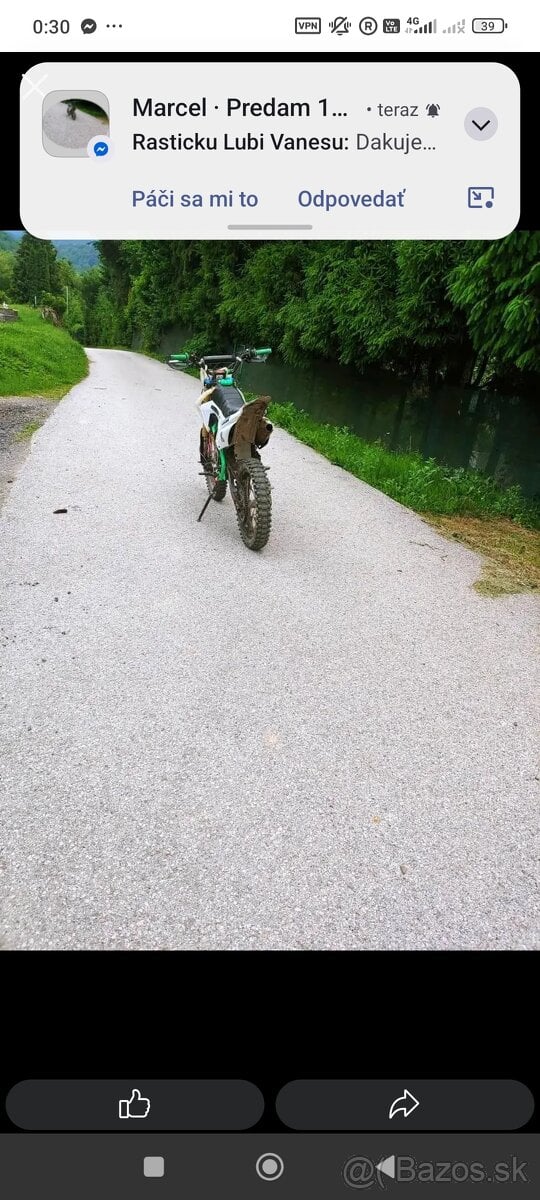 Pidbike125cc kostra z YFC