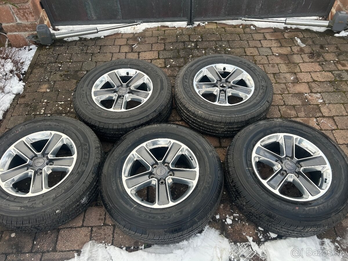 Jeep Wrangler JL JK 255/70 r18 sada 5 kolesa