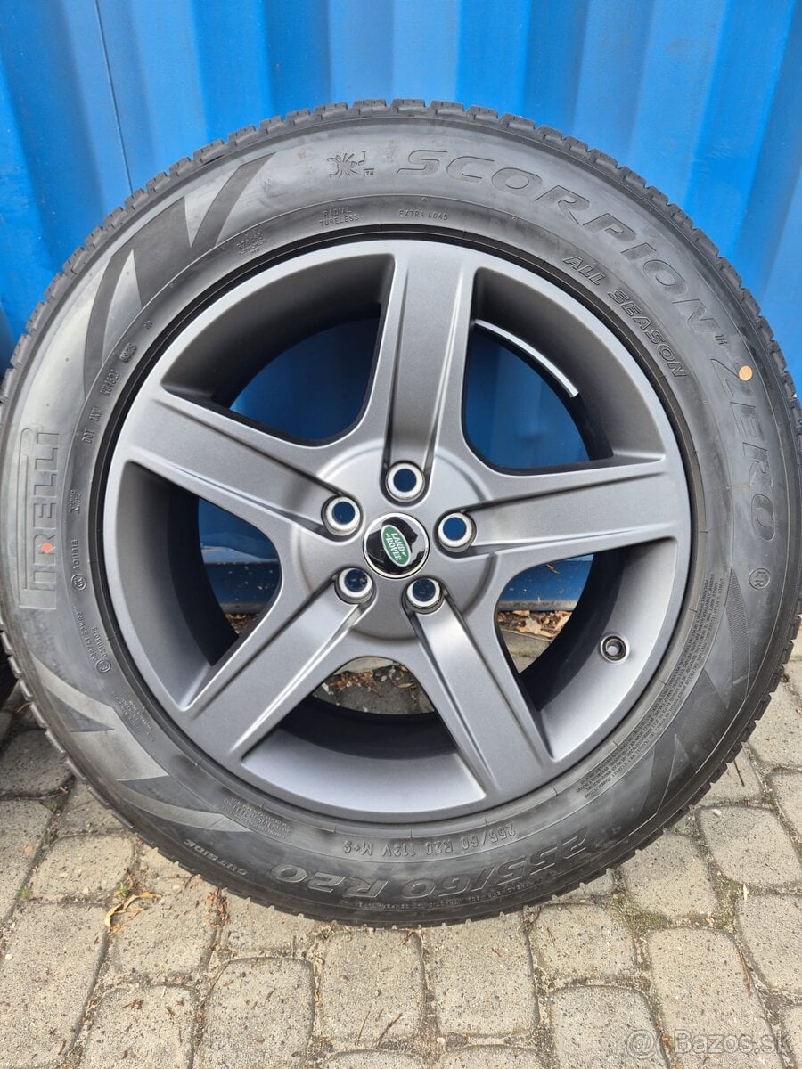 Originál Alu sada Land Rover/Defender r20 - 255/60/20 grafit