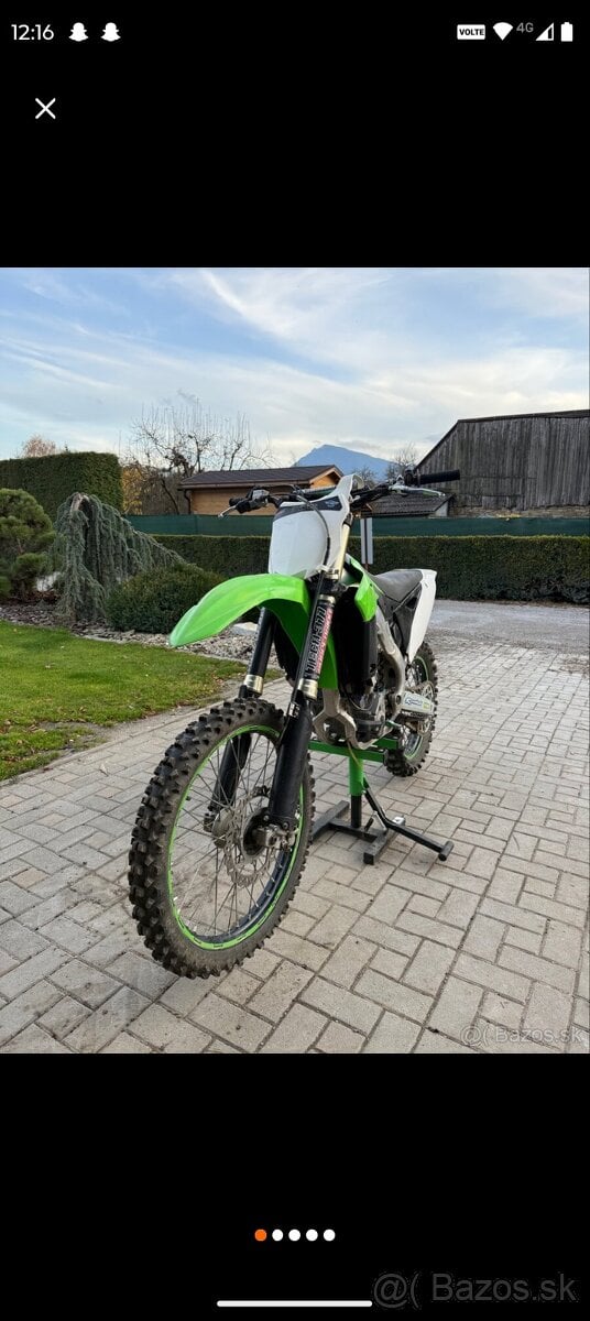 Kawasaki KXf 2014 vstrek