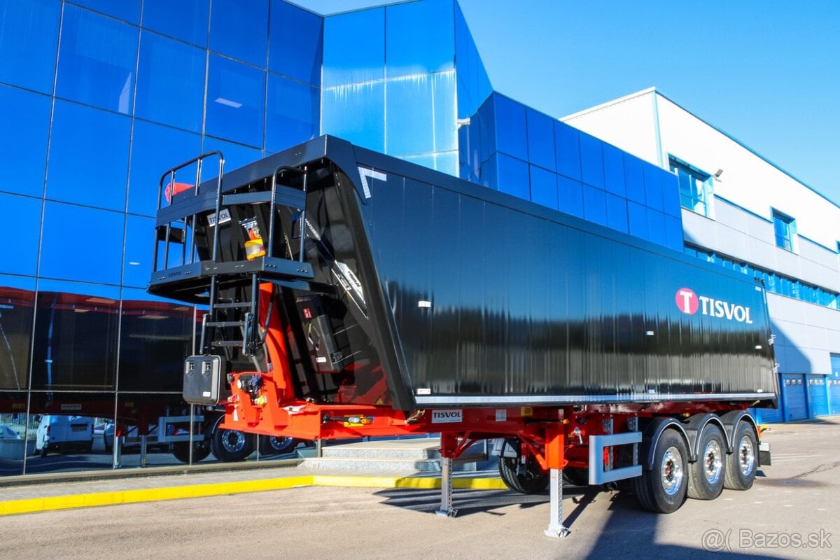 Sklápací náves - Tisvol 43m3 5340kg Ihňed k odberu