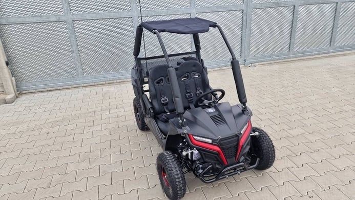 Buggy MiniRocket Cheetah 163ccm Mini 5-10let Červe