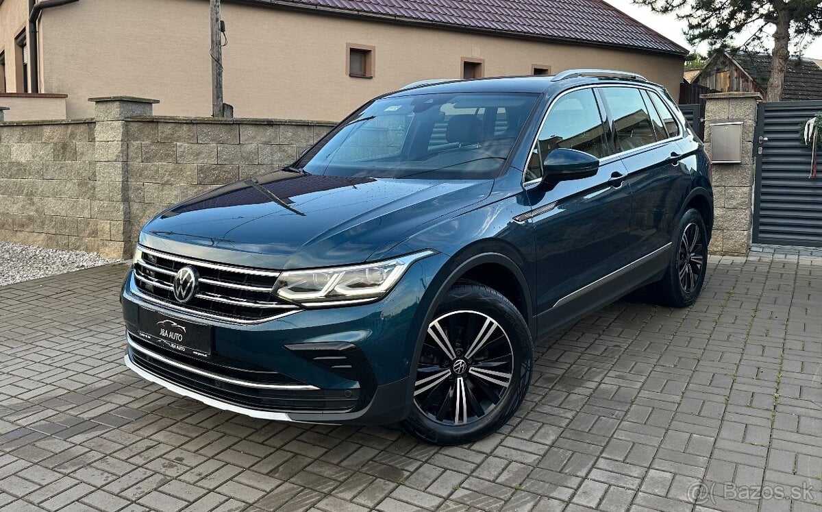 VW TIGUAN 4MOTION 2.0TDi DSG 110kW 2021 VIRTUAL/ŤAŽNÉ/MATRIX
