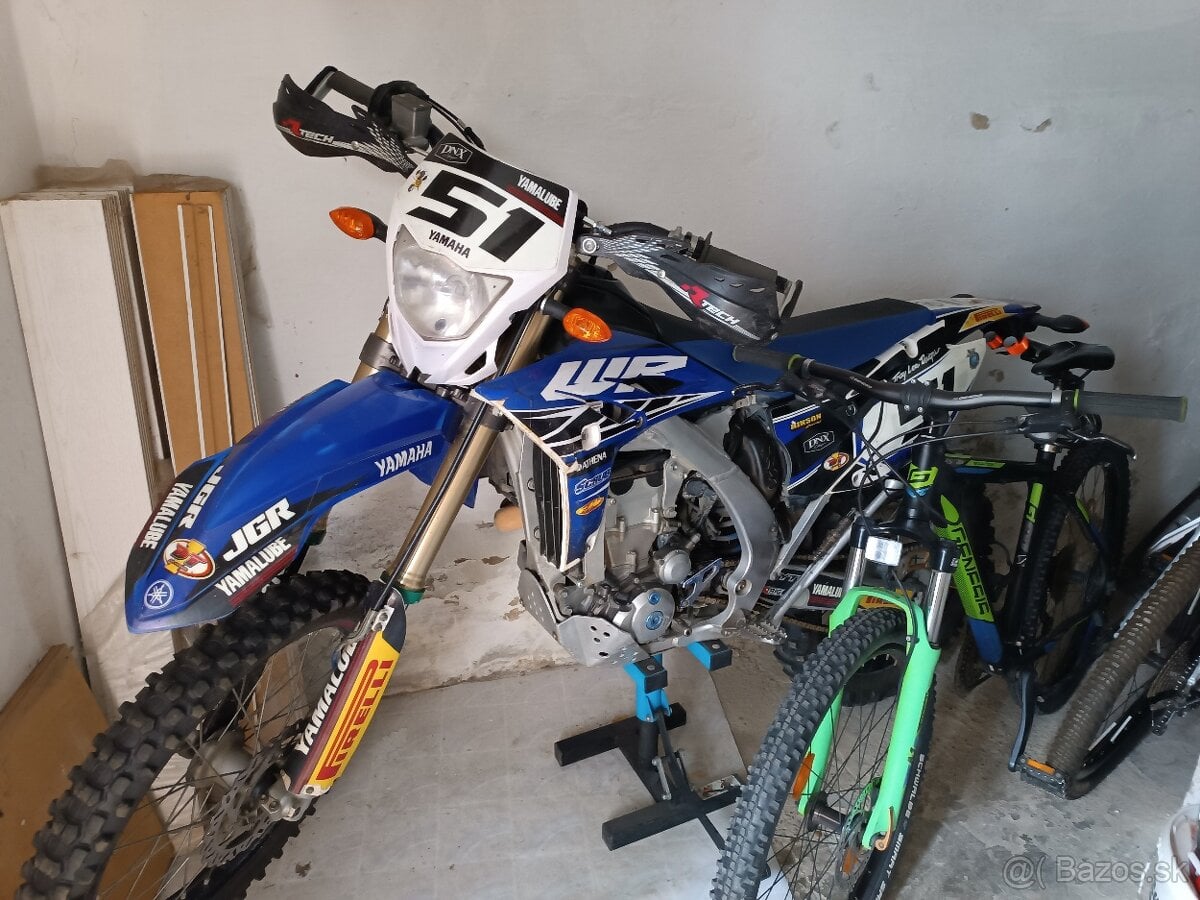 Predám Yamaha WR 450 s TP a ŠPZ,r.v 2017