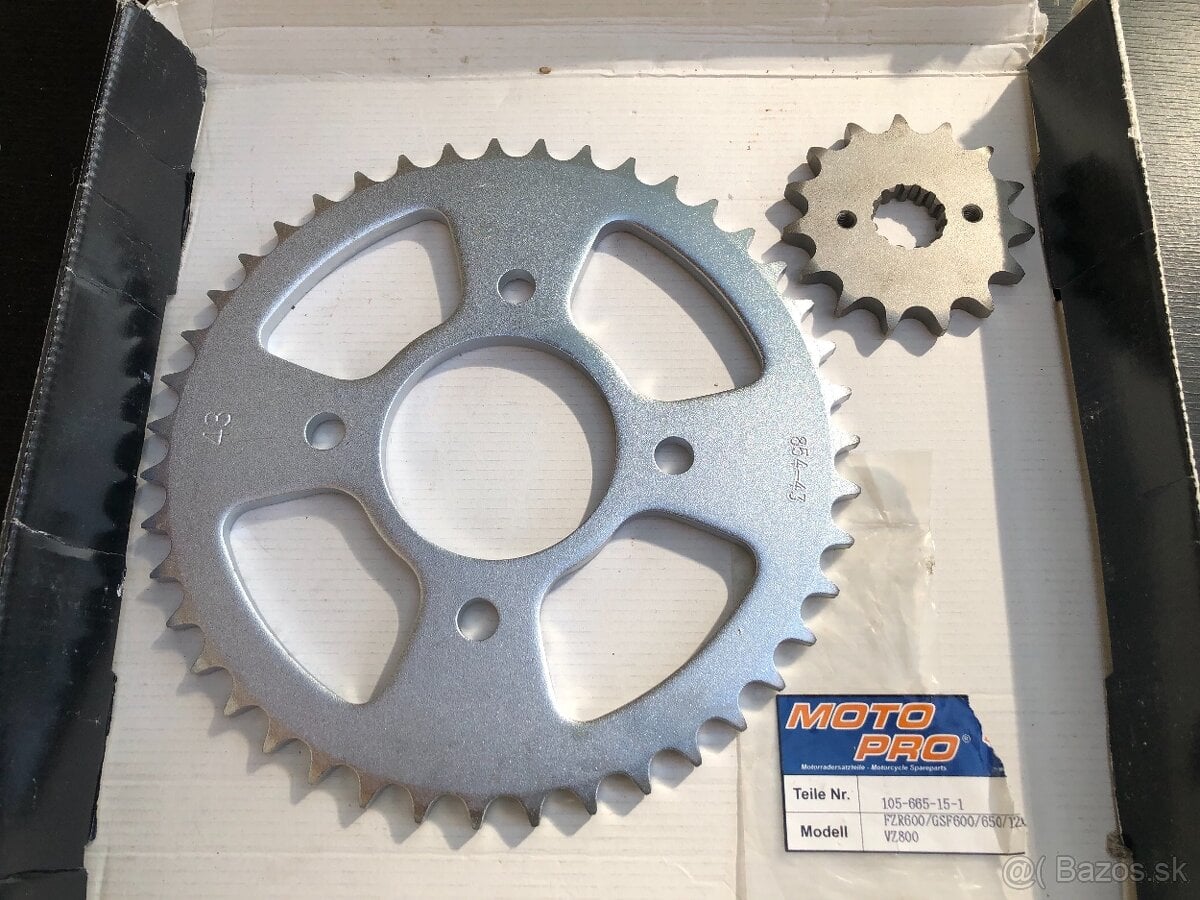 Reťazový kit Yamaha FZR 600/GSF600/650/1200/VZ800