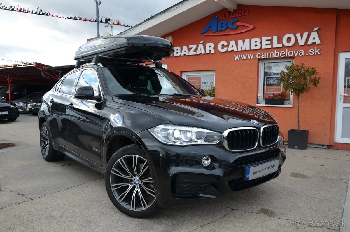 BMW X6 30d Mpacket 190KW AT8 4x4