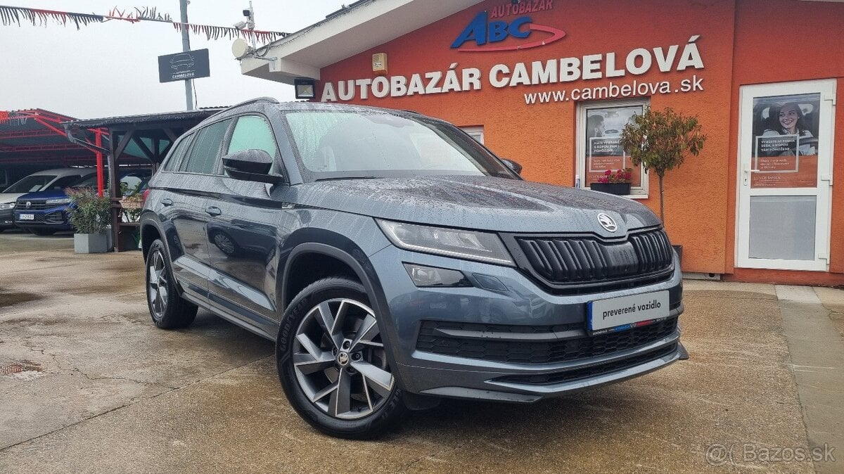 Škoda Kodiaq 2,0TDI Sportline, 140kw, 4x4