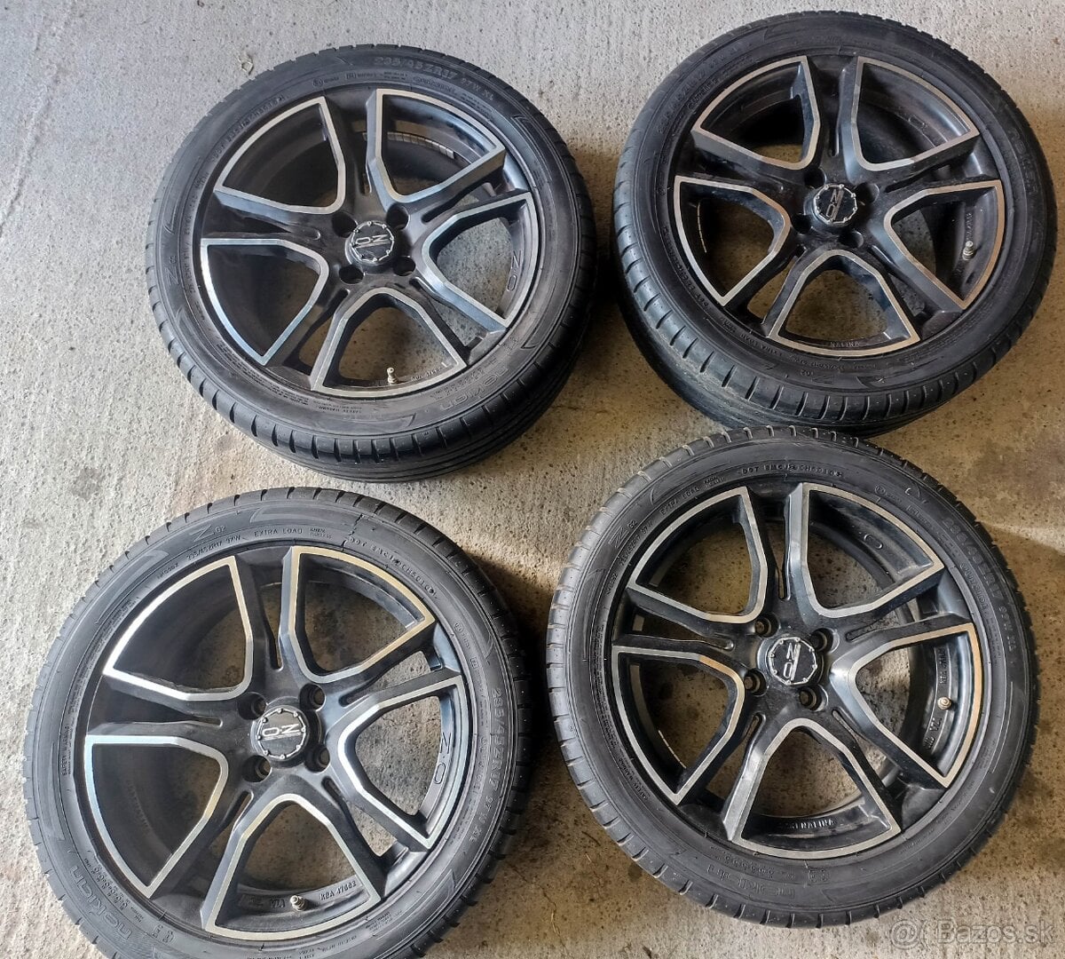 Disky OZ Adrenalina 7x17 ET16 4x108