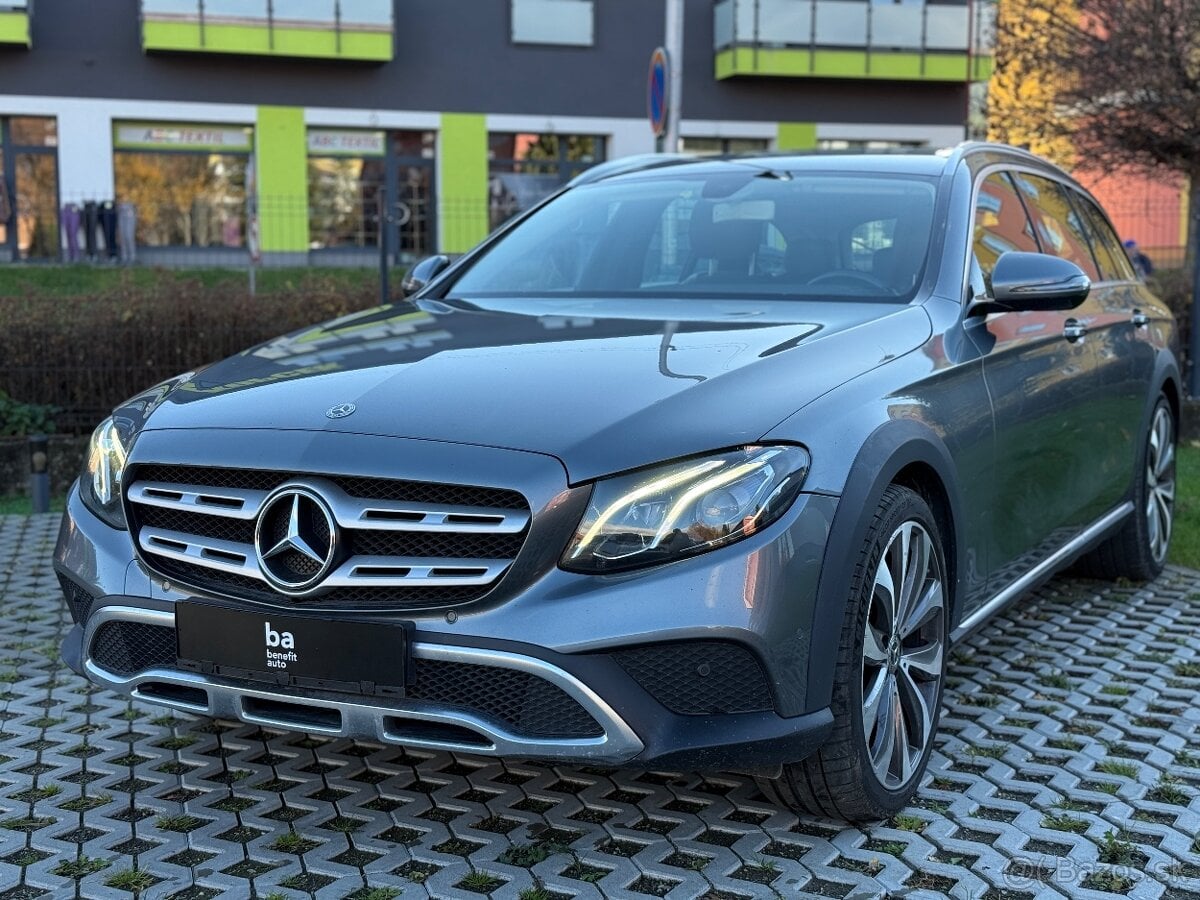 Mercedes Benz E 4matic - ALL- Terrain - informacie v popise