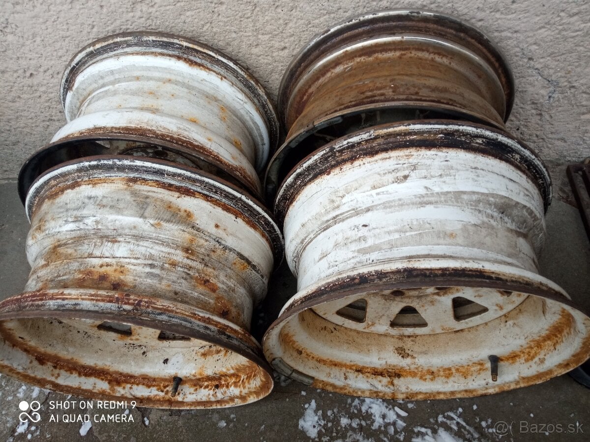 Disky 6x139,7, 15x 8j