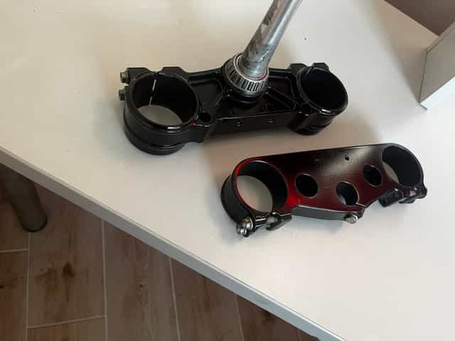 Okuliare triple clamp+ Xtrig držiaky riadidiel