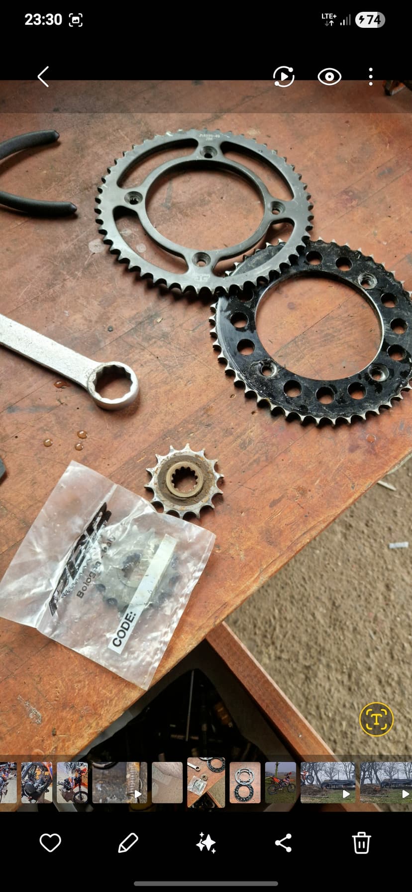 KTM SX 105 2t 7mth na tloku Opis!!! Cena do rozsąnej negocjacji