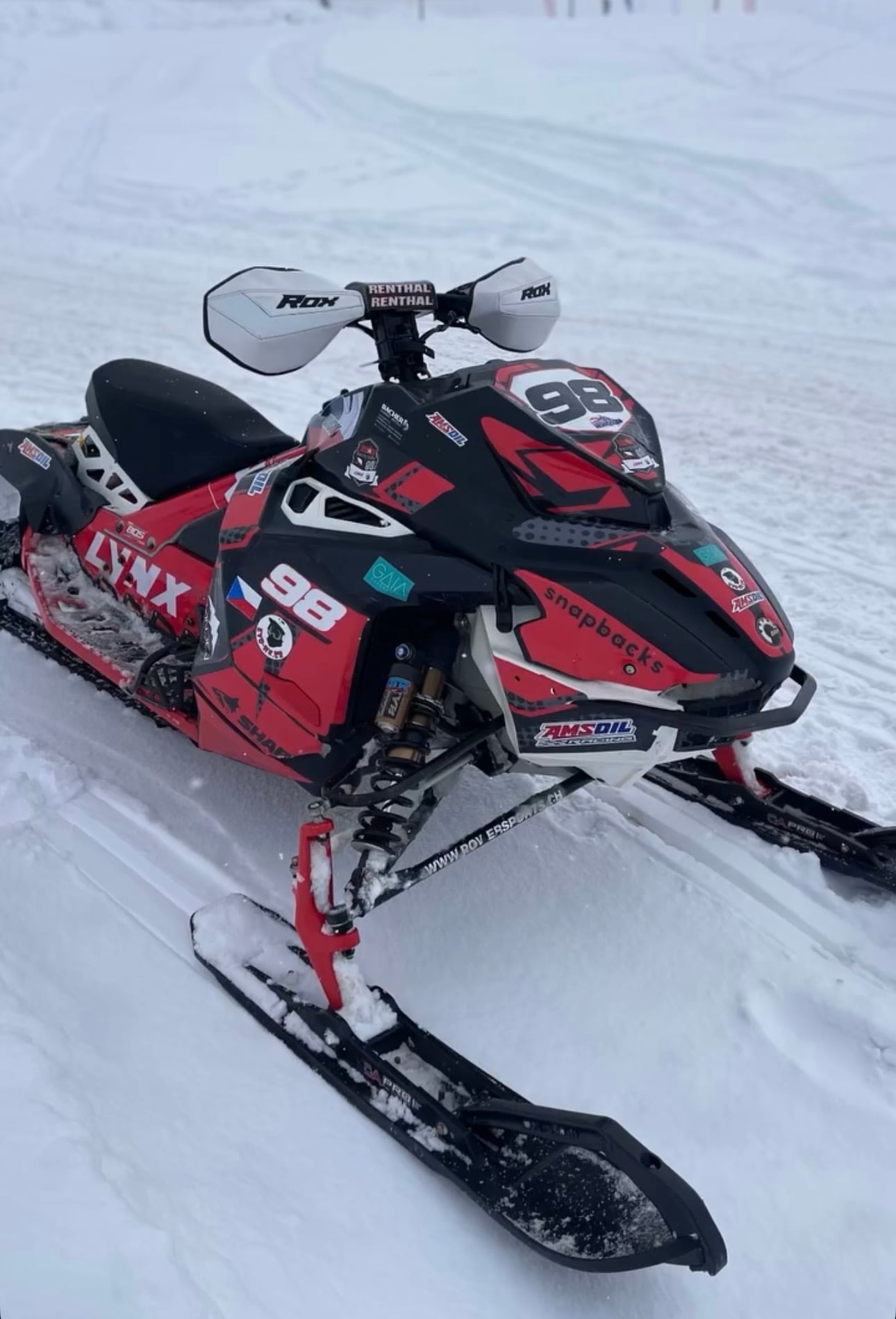 Sněžný skútr Lynx RS 600 eTec