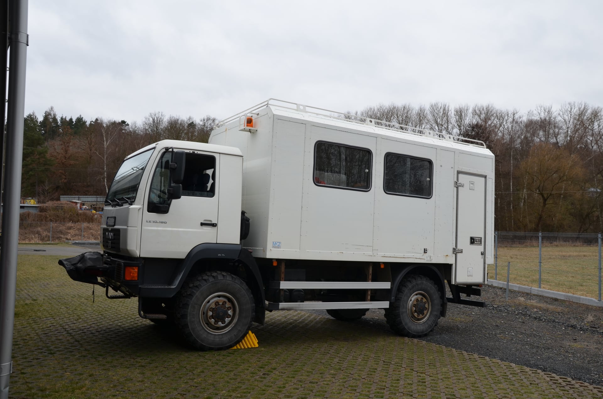 MAN 4x4 příprava na expediční speciál