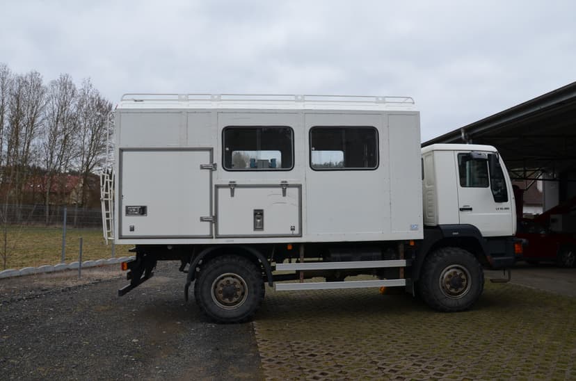 MAN 4x4 příprava na expediční speciál