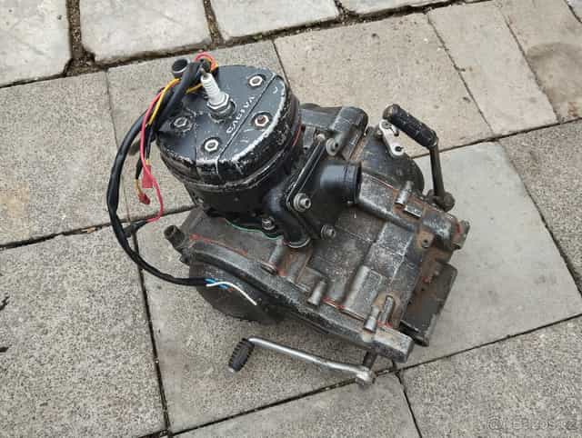 Motor Cagiva elefant 125, Ve 2T