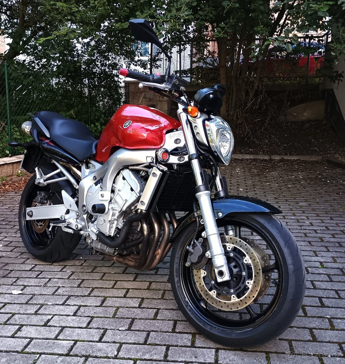 FZ6N 2004 - Stav nové motorky