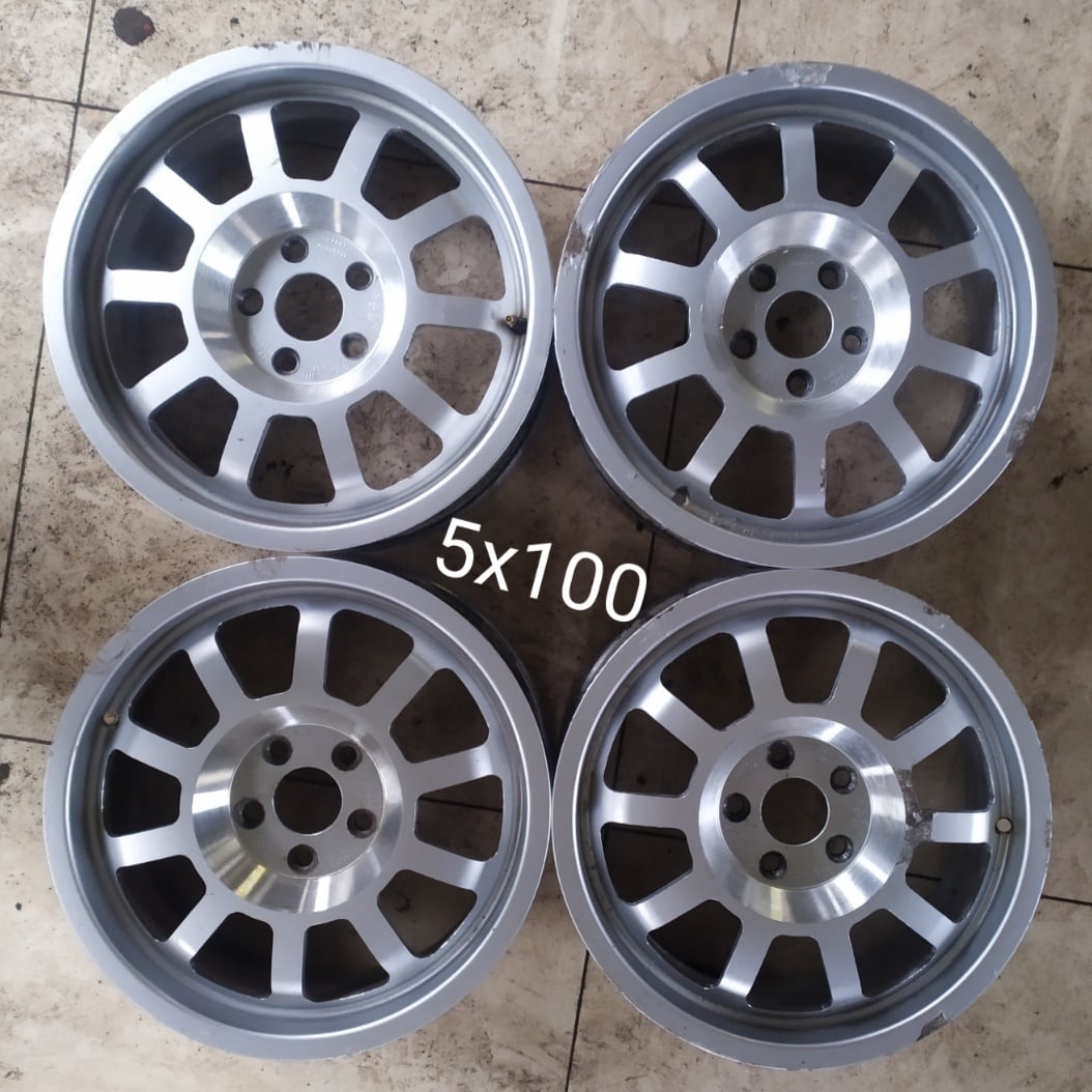 Sada 15 5x100 a 5x112 5,1kg kovaná a díly autokros