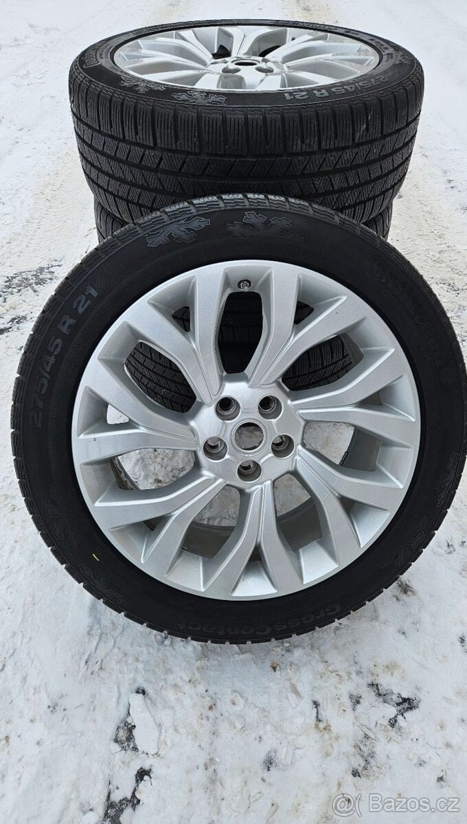 TOP ALU kola Land Rover 21" – 5×120, Continental 9