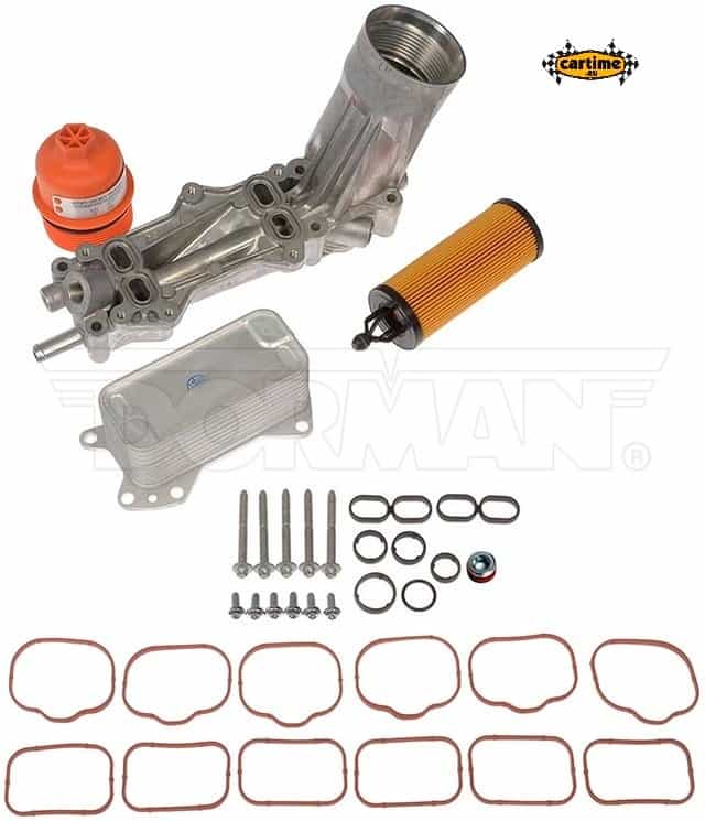 Domeček olejového filtru s chladičem oleje