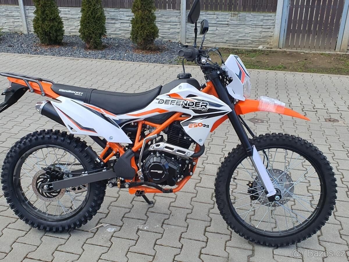 Pitbike Mikilon Defender 250RR kola 21/18 oranžová