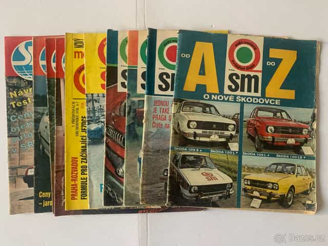 Svět motorů 1977 - 1992 10ks včetně Škoda 105/120 od A do Z