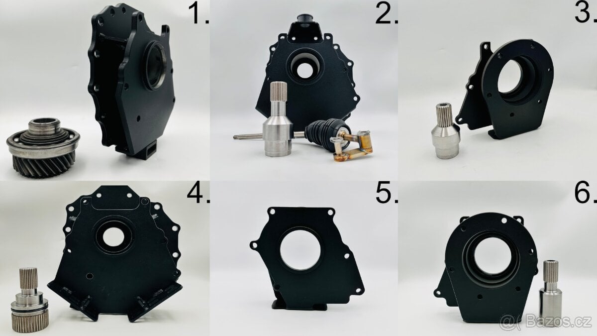 ADAPTÉRY PŘEVODOVEK GS6X A ZF6HP/8HP