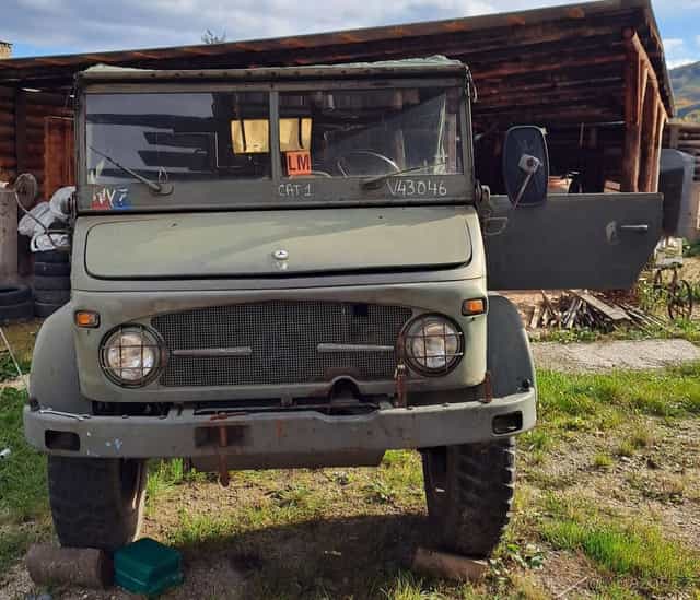 Unimog 404 – poctivý vojenský špeciál | r. 1967 |
