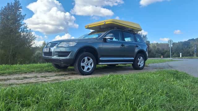 VW Touareg 2.5 TDI R5 – Offroad ready, manuál, po STK