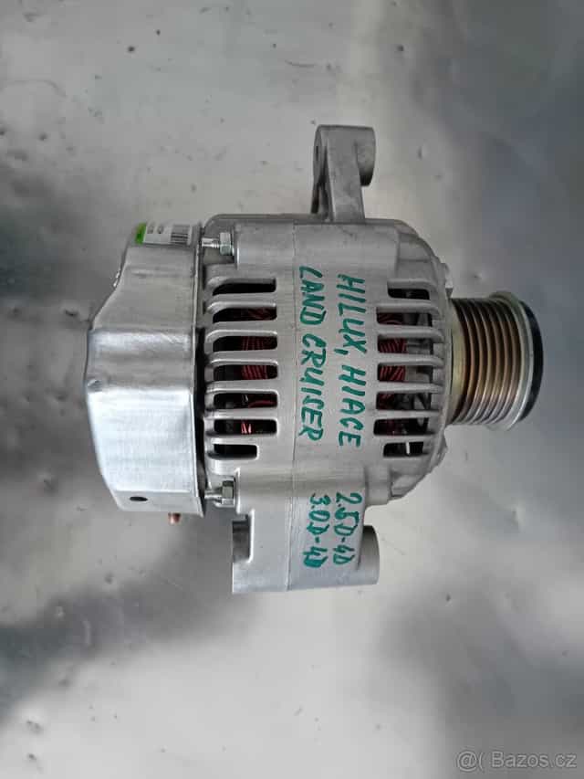 Toyota Hilux VII, Land Cruiser, Hiace 2.5, 3.0 D alternátor