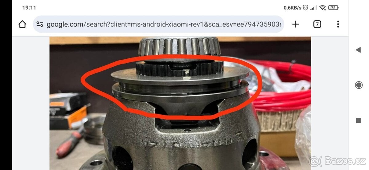 Koupím dily diferenciálu