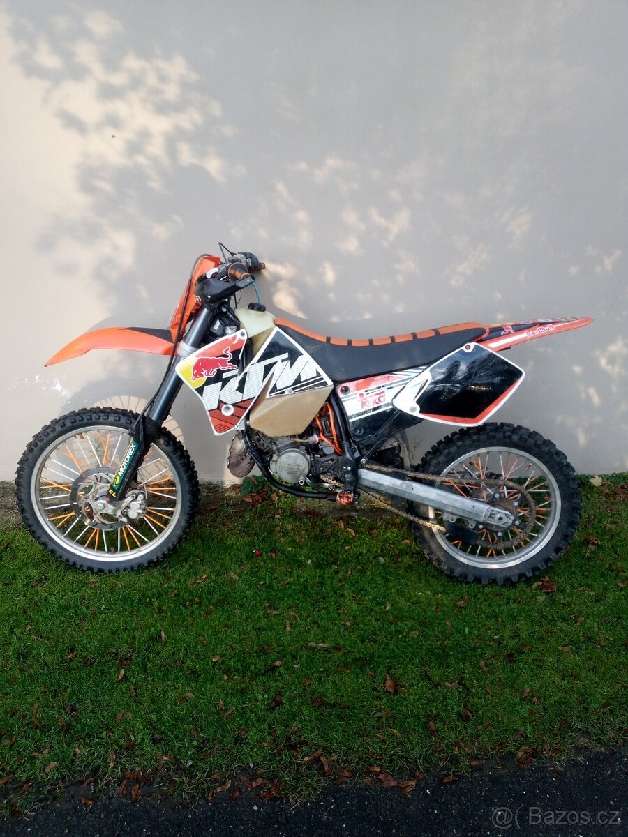 KTM 125 exc 2002